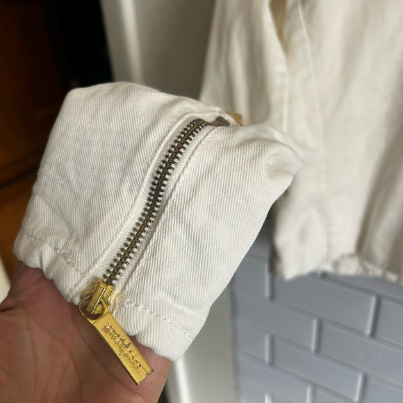 Michael Kors Women’s Jacket Size S / Cream and Gold color - Picture 6 of 12